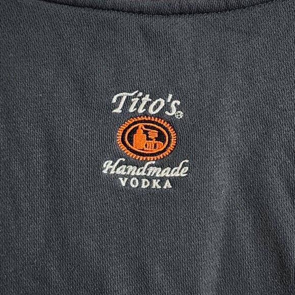 Tito's Handmade Vodka Ugly Christmas Sweater XL Pullover Embroidered - Picture 5 of 8